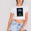 Starry Night Stars Over Hogwarts School Crop Top Shirt