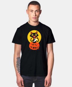 Stay Spooky Black Cat In The Pumpkin T Shirt