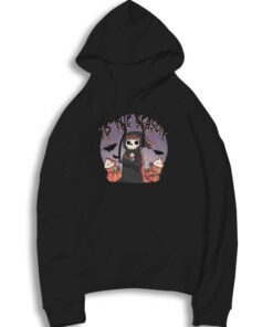 Tis The Season Grim Reaper Halloween Ice Cream Hoodie