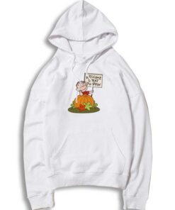 Welcome Great Pumpkin Sign Halloween Hoodie