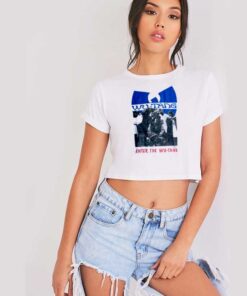 Wutang Enter The Wutang Vintage Logo Crop Top Shirt
