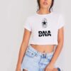 Dallas Cowboys It's In My DNA Crop Top Shirt
