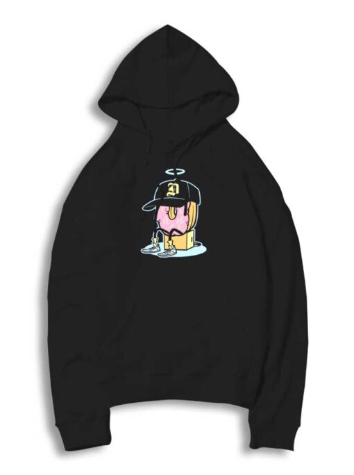 Dilla Donuts Angel Ring Cap Hoodie