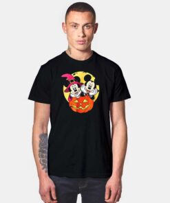 Disney Mickey and Minnie Halloween Night T Shirt