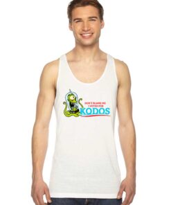 Don't Blame Me I Voted for Kodos Simpsons Tank Top