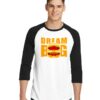 Dream Big McDonalds Big Mac Burger Raglan Tee