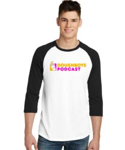 Dunkin Donuts Doughboys Logo Raglan Tee