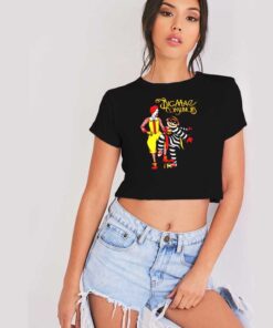 Fleetwood Big Mac Consumors Crossover Crop Top Shirt