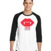 Halloween 2020 Sucks Vampire Lips Raglan Tee