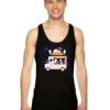 Halloween Spooky I Scream Van Tank Top