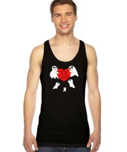 Halloween You're Never Alone You Have Deamons Tank Top