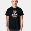 Harley Quinn Super Villain Dripping T Shirt