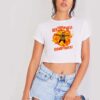 Homer Simpsons See You In Hell Candy Boys Crop Top Shirt