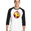 I'm Loving It McDonalds Women Ronald Raglan Tee