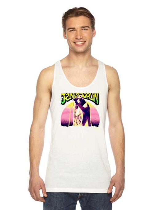 Janis Joplin Rock Music Vintage Tank Top