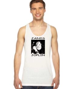 Janis Joplin American Glasses Singer Tank Top