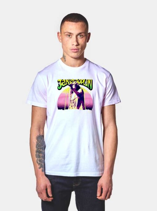 Janis Joplin Rock Music Vintage T Shirt
