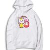 Japanese Maneki Neko Daruma Kawaii Hoodie