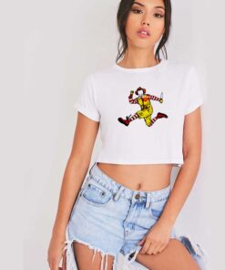 Killer Ronald Loving It McDonalds Crop Top Shirt