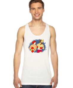 McDonalds vs Burger King Boxing Match Tank Top