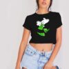 Mickey Mouse Make It Rain Money Crop Top Shirt