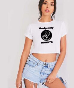 Montgomery Donuts Take Home A Dozen Crop Top Shirt