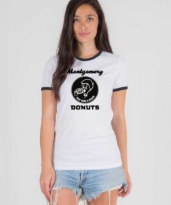 Montgomery Donuts Take Home A Dozen Ringer Tee