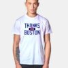 Mookie Betts Thanks Boston 50 T Shirt