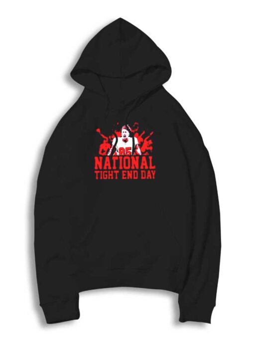 National Tight End Day Football Hoodie