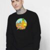 Nautical Nonsense Sea Life Spongebob Sweatshirt