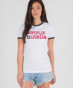 Netflix & Nutella Best Match Ringer Tee