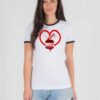Netflix & Nutella Chilled It Love Ringer Tee