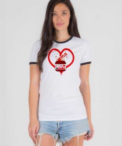 Netflix & Nutella Chilled It Love Ringer Tee