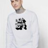 Not Yours Vintage Word Art Logo Sweatshirt