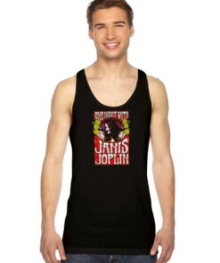 One Night With Janis Joplin Poster Tank Top