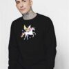 Rainbow Unicorn One Of a Kind Magical Animal Sweatshirt