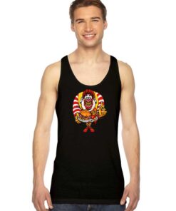 Ronald Wack Donalds Creepy Burger Tank Top
