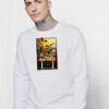 Sweet Victory Band Poster Spongebob Sweatshirt