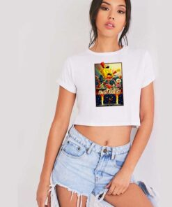 Sweet Victory Band Poster Spongebob Crop Top Shirt