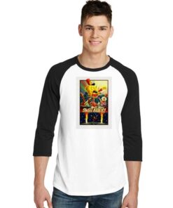 Sweet Victory Band Poster Spongebob Raglan Tee