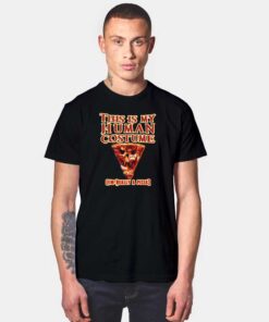 This Is My Human Costume Pizza Halloween T Shirt