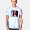 Twenty One Pilots Black Flag Logo T Shirt