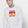 Vintage Happy Meal McDonalds Clown Sweatshirt