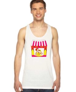 Vintage Happy Meal McDonalds Clown Tank Top