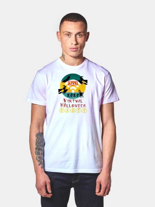 Virtual Halloween Party 2020 Live On Zoom T Shirt