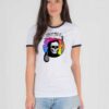 Yay You Made It Rainbow Grim Reaper Ringer Tee