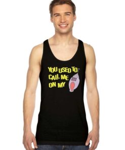 You Used to Call Me On My Phone Spongebob Tank Top
