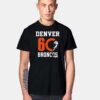 Football Denver 60 Broncos T Shirt