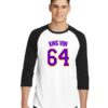 GBG King Von Number 64 Jersey Raglan Tee