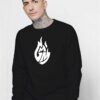 Good Mythical Morning White Fire Sweatshirt